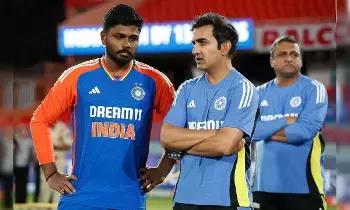 Sanju Samson: మోహన్లాల్తో పోల్చుకుంటూ సంజు శాంసన్ కీలక కామెంట్స్ Sanju Samson: మోహన్లాల్తో పోల్చుకుంటూ సంజు శాంసన్ కీలక కామెంట్స్