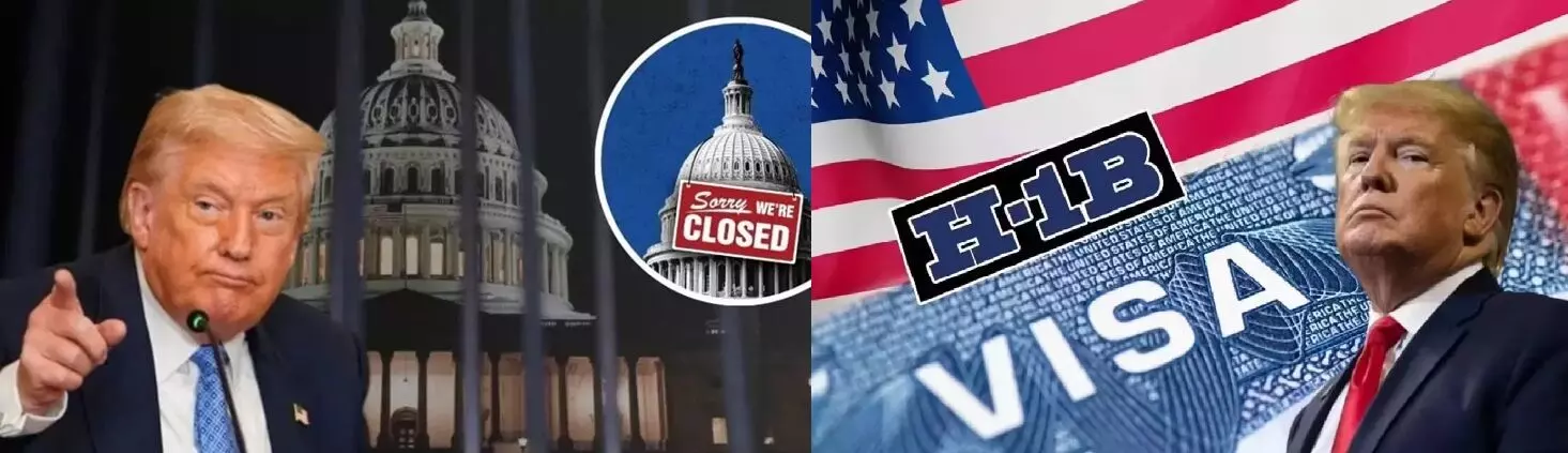 US Shutdown Impact: హెచ్‌1బీ వీసాల ప్రాసెసింగ్‌పై అమెరికా షట్‌డౌన్‌ ప్రభావం!