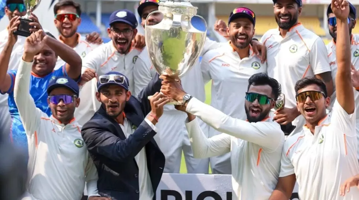 Irani Cup: మూడోసారి విధర్భదే ఇరానీ కప్..రెస్టాఫ్ ఇండియాపై గ్రాండ్ విక్టరీ