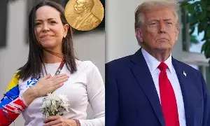 Donald Trump: డొనాల్డ్ ట్రంప్: దక్కని నోబెల్ శాంతి బహుమతి.. ఆయన స్పందన ఆసక్తికరం! Donald Trump: డొనాల్డ్ ట్రంప్: దక్కని నోబెల్ శాంతి బహుమతి.. ఆయన స్పందన ఆసక్తికరం!