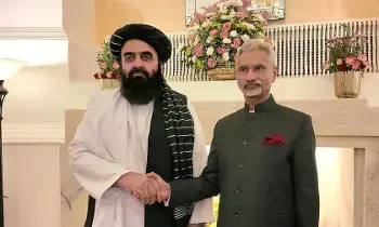 Men Only Press Meet:  పురుషులు మాత్రమే ప్రెస్ మీట్: అఫ్గాన్ మంత్రి సమావేశంలో మహిళల ప్రవేశం నిషేధంపై కేంద్రం స్పందన