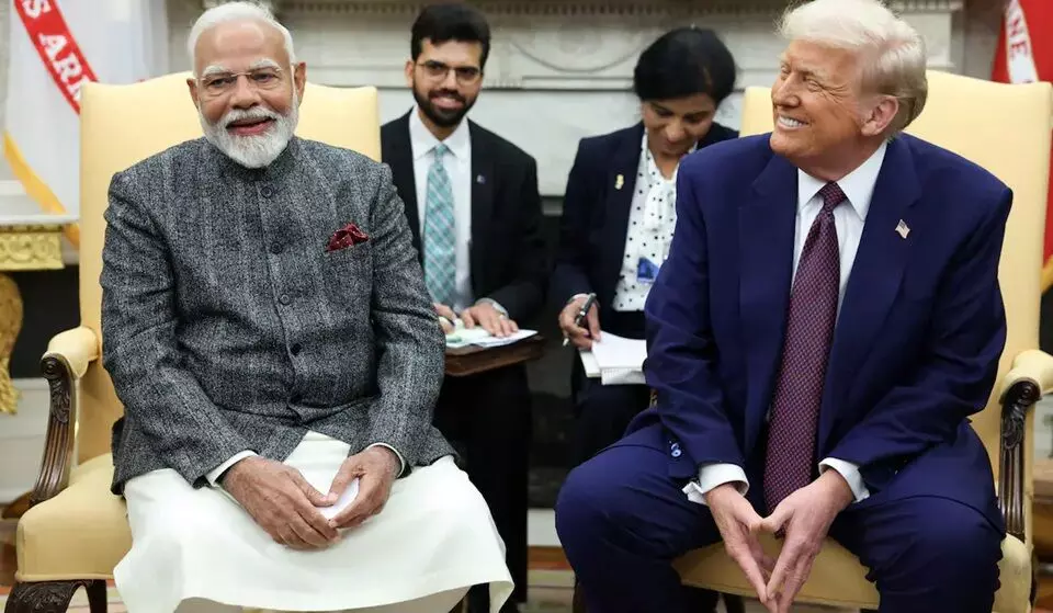 Trump Claims He Promised Support to India: భారత్కు మోదీ హామీ ఇచ్చాడని ట్రంప్ వాదనలు.. భారత్ తీవ్ర స్పందన Trump Claims He Promised Support to India: భారత్కు మోదీ హామీ ఇచ్చాడని ట్రంప్ వాదనలు.. భారత్ తీవ్ర స్పందన