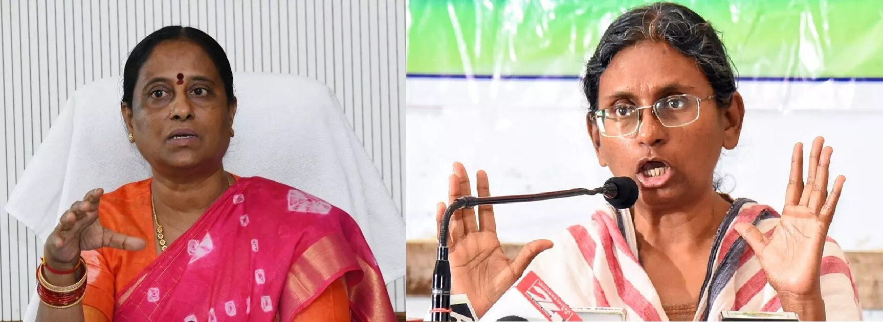 Meenakshi Natarajan’s Call to Konda Surekha: మీడియాకు దూరంగా ఉండండి.. కొండా సురేఖకు మీనాక్షి నటరాజన్ ఫోన్ Meenakshi Natarajan’s Call to Konda Surekha: మీడియాకు దూరంగా ఉండండి.. కొండా సురేఖకు మీనాక్షి నటరాజన్ ఫోన్