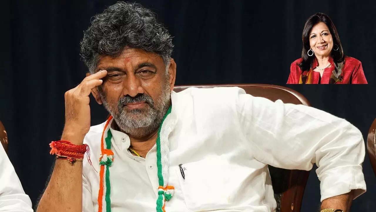 DK Shivakumar Responds: బెంగళూరు రోడ్లపై మజుందార్ షా వ్యాఖ్యలకు డీకే శివకుమార్ తీవ్ర స్పందన