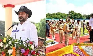 CM Revanth Reddy: తెలంగాణ పోలీస్ శాఖ సైబర్ నేరాల నిర్మూలనలో అత్యుత్తమం: సీఎం రేవంత్ రెడ్డి CM Revanth Reddy: తెలంగాణ పోలీస్ శాఖ సైబర్ నేరాల నిర్మూలనలో అత్యుత్తమం: సీఎం రేవంత్ రెడ్డి