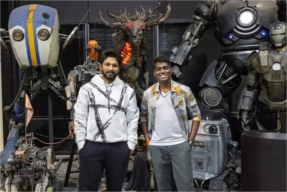Allu Arjun–Atlee Movie: అల్లు అర్జున్ - అట్లీ మూవీలో పూజా హెగ్డే బంపర్ ఆఫర్..! Allu Arjun–Atlee Movie: అల్లు అర్జున్ - అట్లీ మూవీలో పూజా హెగ్డే బంపర్ ఆఫర్..!