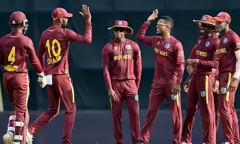 West Indies Create World Record: 50 ఓవర్లు స్పిన్నర్లతో బౌలింగ్ చేసి ప్రపంచ రికార్డు సృష్టించిన వెస్టిండీస్ West Indies Create World Record: 50 ఓవర్లు స్పిన్నర్లతో బౌలింగ్ చేసి ప్రపంచ రికార్డు సృష్టించిన వెస్టిండీస్