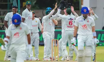 Zimbabwe Crush Afghanistan: ఆఫ్ఘనిస్తాన్ను చిత్తు చేసిన జింబాబ్వే! Zimbabwe Crush Afghanistan: ఆఫ్ఘనిస్తాన్ను చిత్తు చేసిన జింబాబ్వే!