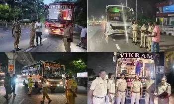 Transport Department Crackdown on Private Buses in Hyderabad: హైదరాబాద్‌లో ప్రైవేటు బస్సులపై రవాణా శాఖ ఉక్కుపాదం.. విస్తృత తనిఖీలు