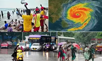 Cyclone Montha Landfall Begins: మొంథా తుఫాన్ ల్యాండ్ఫాల్ ప్రారంభం: ఏపీలో 7 జిల్లాలకు నైట్ కర్ఫ్యూ, వాహనాల రాకపోకలు నిషేధం! Cyclone Montha Landfall Begins: మొంథా తుఫాన్ ల్యాండ్ఫాల్ ప్రారంభం: ఏపీలో 7 జిల్లాలకు నైట్ కర్ఫ్యూ, వాహనాల రాకపోకలు నిషేధం!