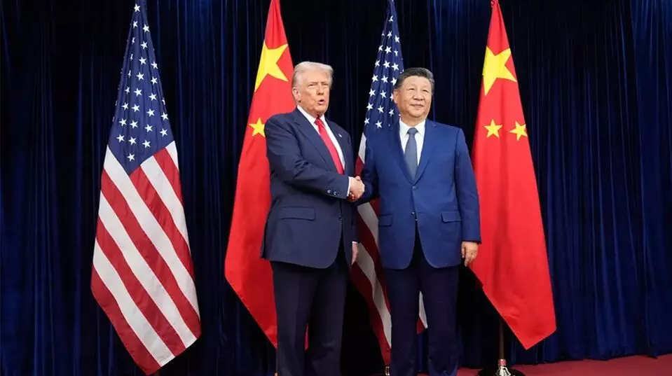 Trump-Xi Jinping Meeting After Six Years: ట్రంప్-జిన్పింగ్ భేటీ: ఘర్షణలు సహజం.. ఆరేళ్ల తర్వాత ముఖాముఖి సమావేశం Trump-Xi Jinping Meeting After Six Years: ట్రంప్-జిన్పింగ్ భేటీ: ఘర్షణలు సహజం.. ఆరేళ్ల తర్వాత ముఖాముఖి సమావేశం