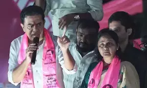 KTR: కేటీఆర్: హస్తం పార్టీ డిపాజిట్ కోల్పోతేనే 6 గ్యారంటీల అమలు KTR: కేటీఆర్: హస్తం పార్టీ డిపాజిట్ కోల్పోతేనే 6 గ్యారంటీల అమలు