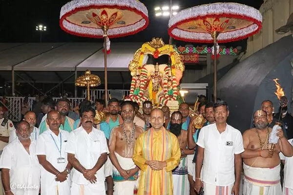 Kaishika Dwadashi Asthanam: శ్రీవారి ఆలయంలో వైభవంగా కైశిక ద్వాదశి ఆస్థానం Kaishika Dwadashi Asthanam: శ్రీవారి ఆలయంలో వైభవంగా కైశిక ద్వాదశి ఆస్థానం