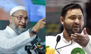 Owaisi Slams Tejashwi Strongly: గడ్డం, టోపీ పెట్టుకున్నందుకు తీవ్రవాది అన్నారా? తేజస్వీపై ఓవైసీ తీవ్ర విమర్శలు! Owaisi Slams Tejashwi Strongly: గడ్డం, టోపీ పెట్టుకున్నందుకు తీవ్రవాది అన్నారా? తేజస్వీపై ఓవైసీ తీవ్ర విమర్శలు!