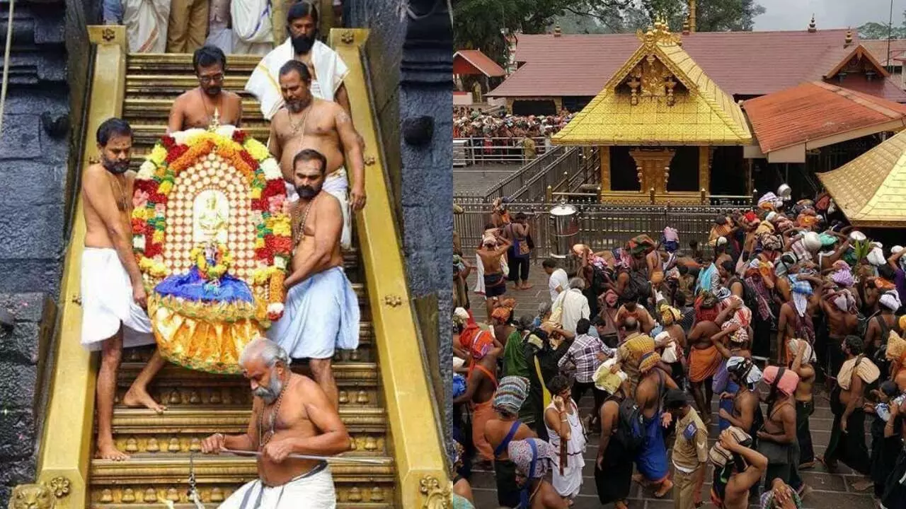 Sabarimala Packed with Devotees: శబరిమల మహాసందడి: అయ్యప్ప భక్తులతో కిటకిట Sabarimala Packed with Devotees: శబరిమల మహాసందడి: అయ్యప్ప భక్తులతో కిటకిట