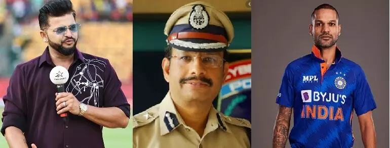 Suresh Raina and Shikhar Dhawan Face Sajjanar’s Anger: సురేశ్ రైనా, శిఖర్ ధావన్పై సజ్జనార్ ఆగ్రహం: ‘బెట్టింగ్ ప్రమోట్ చేసి యువతను తప్పుదారి పట్టించకండి!’ Suresh Raina and Shikhar Dhawan Face Sajjanar’s Anger: సురేశ్ రైనా, శిఖర్ ధావన్పై సజ్జనార్ ఆగ్రహం: ‘బెట్టింగ్ ప్రమోట్ చేసి యువతను తప్పుదారి పట్టించకండి!’