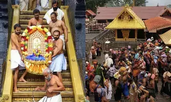 Sabarimala Packed with Devotees: శబరిమల మహాసందడి: అయ్యప్ప భక్తులతో కిటకిట