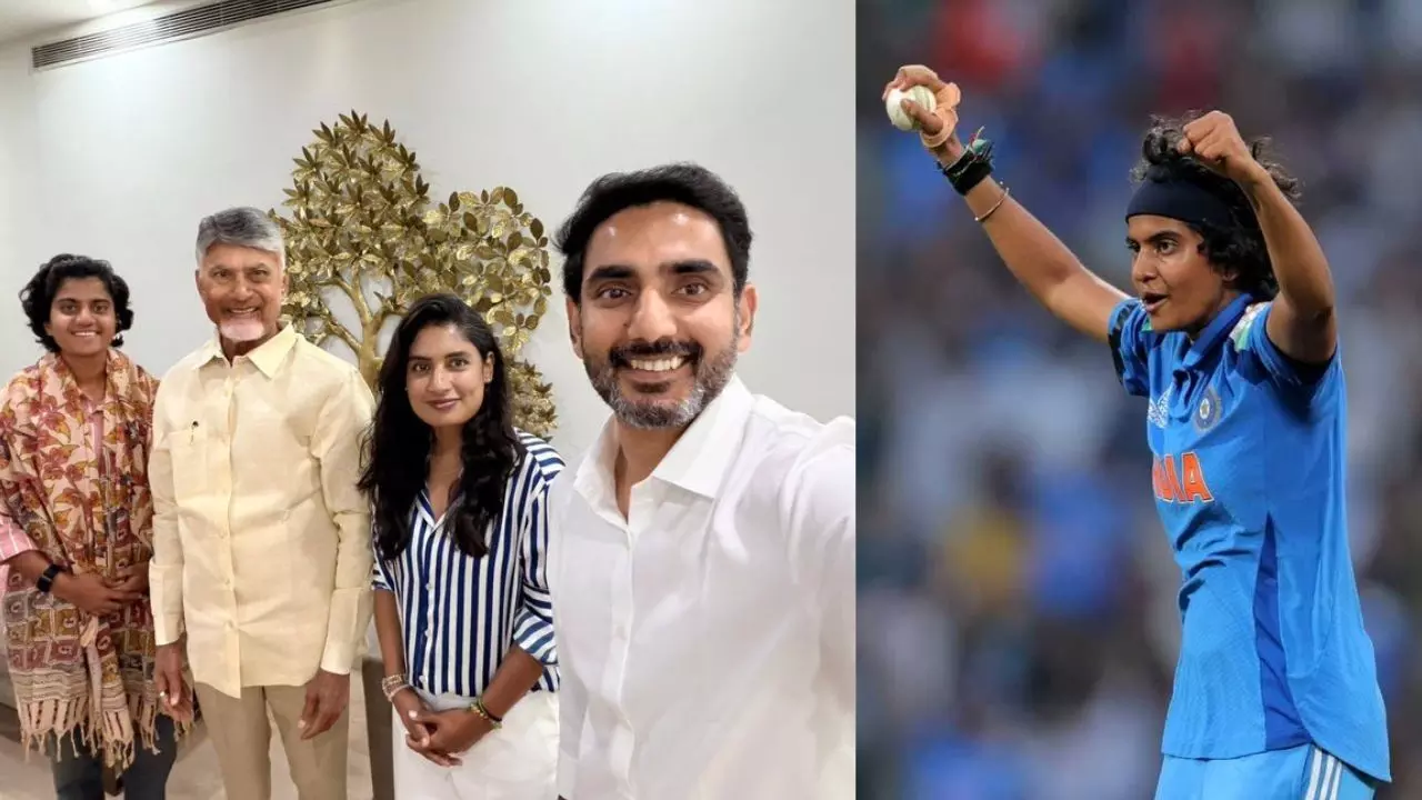 Telugu Cricketer Sri Charani: తెలుగు క్రికెటర్ శ్రీ చరణికి చంద్రబాబు బంపర్ ఆఫర్