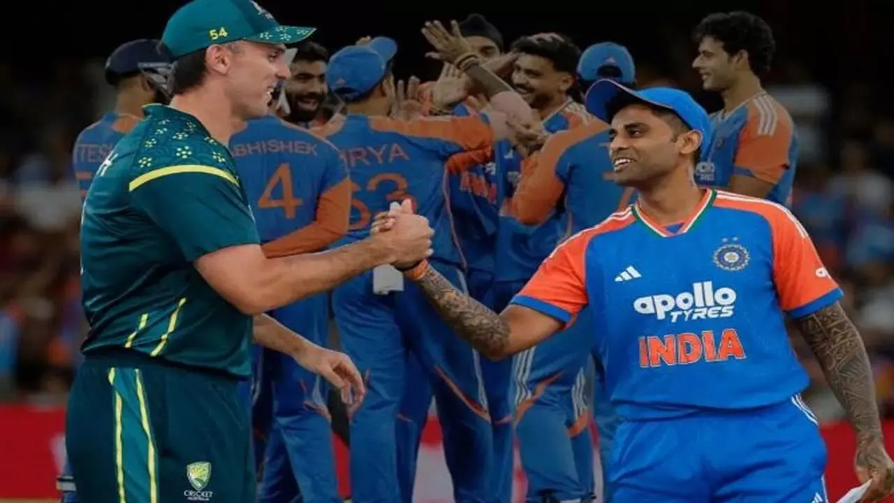 India Faces Australia in the Fifth T20 Today: నేడే ఆస్ట్రేలియాతో భారత్ అయిదో టీ20: సిరీస్పై కన్నేసిన సూర్య సేన India Faces Australia in the Fifth T20 Today: నేడే ఆస్ట్రేలియాతో భారత్ అయిదో టీ20: సిరీస్పై కన్నేసిన సూర్య సేన