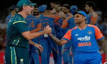 India Faces Australia in the Fifth T20 Today: నేడే ఆస్ట్రేలియాతో భారత్ అయిదో టీ20: సిరీస్పై కన్నేసిన సూర్య సేన India Faces Australia in the Fifth T20 Today: నేడే ఆస్ట్రేలియాతో భారత్ అయిదో టీ20: సిరీస్పై కన్నేసిన సూర్య సేన