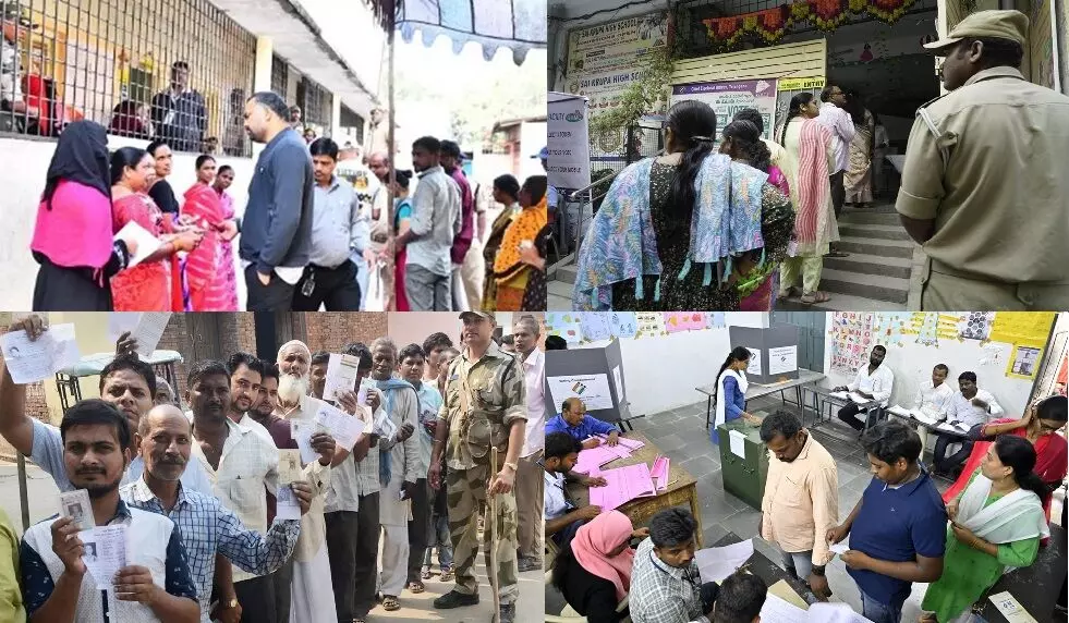 Jubilee Hills By-Election:  జూబ్లీహిల్స్ ఉప ఎన్నిక: పోలింగ్ జోరుగా ప్రారంభం.. డ్రోన్లతో నిఘా, కేంద్ర బలగాల పహారా!