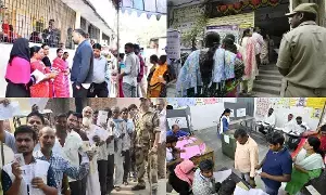 Jubilee Hills By-Election:  జూబ్లీహిల్స్ ఉప ఎన్నిక: పోలింగ్ జోరుగా ప్రారంభం.. డ్రోన్లతో నిఘా, కేంద్ర బలగాల పహారా!