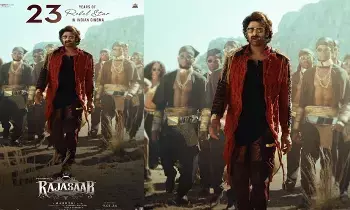 Raja Saab Shoot Complete: రాజాసాబ్ షూట్ కంప్లీట్..స్టైలీష్ లుక్ లో స్పెషల్ పోస్టర్ Raja Saab Shoot Complete: రాజాసాబ్ షూట్ కంప్లీట్..స్టైలీష్ లుక్ లో స్పెషల్ పోస్టర్