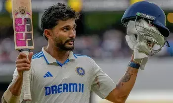 No Place for Nitish: సఫారీలతో ఫస్ట్ టెస్ట్..నితీశ్ కు దక్కని చోటు No Place for Nitish: సఫారీలతో ఫస్ట్ టెస్ట్..నితీశ్ కు దక్కని చోటు