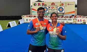 Asian Archery Championship: ఆసియా ఆర్చరీలో ఇండియాకు 10 మెడల్స్ Asian Archery Championship: ఆసియా ఆర్చరీలో ఇండియాకు 10 మెడల్స్