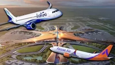 Mumbai Second Airport : ముంబైకి కొత్త ఎయిర్పోర్ట్ రెడీ.. ఇండిగో, ఆకాశా ఎయిర్ ఫ్లైట్స్ ఎప్పటినుంచంటే? Mumbai Second Airport : ముంబైకి కొత్త ఎయిర్పోర్ట్ రెడీ.. ఇండిగో, ఆకాశా ఎయిర్ ఫ్లైట్స్ ఎప్పటినుంచంటే?
