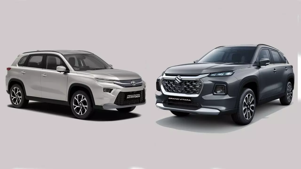 Toyota Hyryder vs Maruti Grand Vitara : టయోటా హైరైడర్ VS మారుతి గ్రాండ్ విటారా.. ఏ SUV బెస్ట్?