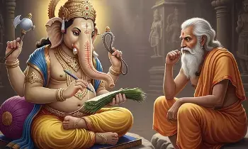 Vighneswara Breaks His Tooth: దంతాన్ని విరిచిన విఘ్నేశ్వరుడు: మహాభారత రచనలో అపురూప ఘట్టం! Vighneswara Breaks His Tooth: దంతాన్ని విరిచిన విఘ్నేశ్వరుడు: మహాభారత రచనలో అపురూప ఘట్టం!