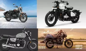 Cruiser Bikes : రాయల్ లుక్, అదిరిపోయే ట్యాంక్ డిజైన్.. రూ.3లక్షల లోపు లభించే 5 క్రూయిజర్ బైక్స్ ఇవే