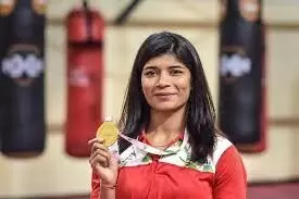 Nikhat Zareen Shines in World Cup: ప్రపంచ కప్లో నిఖత్ జరీన్ సంచలనం.. భారత్కు 9 స్వర్ణాలు, అగ్రస్థానం.. Nikhat Zareen Shines in World Cup: ప్రపంచ కప్లో నిఖత్ జరీన్ సంచలనం.. భారత్కు 9 స్వర్ణాలు, అగ్రస్థానం..