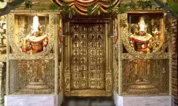 A Rare Spectacle at Srivari Temple శ్రీవారి సన్నిధిలో అపురూప వైభవం: బంగారు వాకిలి శోభ! A Rare Spectacle at Srivari Temple శ్రీవారి సన్నిధిలో అపురూప వైభవం: బంగారు వాకిలి శోభ!