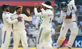 South Africa in the second Test: సఫారీలదే తొలి రోజు ఆధిపత్యం.. స్కోర్ ఎంతంటే..? South Africa in the second Test: సఫారీలదే తొలి రోజు ఆధిపత్యం.. స్కోర్ ఎంతంటే..?