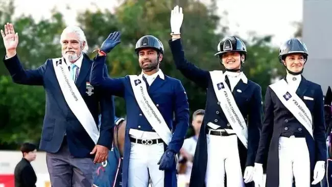 Asia Equestrian Championship: ఆసియా ఈక్వెస్ట్రియన్ ఛాంపియన్షిప్లో భారత్కు రజతం Asia Equestrian Championship: ఆసియా ఈక్వెస్ట్రియన్ ఛాంపియన్షిప్లో భారత్కు రజతం