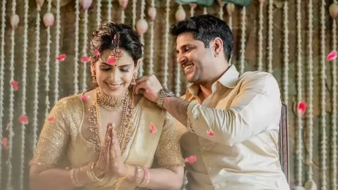 Sanyuktha and Anirudh: రెండో పెళ్లి చేసుకున్న సంయుక్త, అనిరుధ్ Sanyuktha and Anirudh: రెండో పెళ్లి చేసుకున్న సంయుక్త, అనిరుధ్