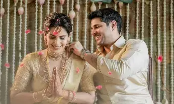 Sanyuktha and Anirudh: రెండో పెళ్లి చేసుకున్న సంయుక్త, అనిరుధ్ Sanyuktha and Anirudh: రెండో పెళ్లి చేసుకున్న సంయుక్త, అనిరుధ్