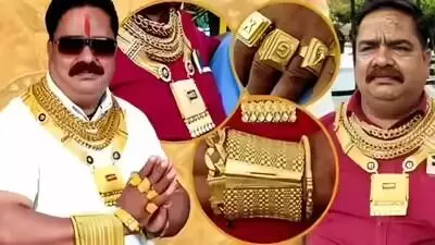 Kanhaiyalal Khatik : ఒంటిపై 3.5 కిలోల బంగారం ఉన్నా పర్సనల్ సెక్యూరిటీ లేకుండా తిరుగుతున్న గోల్డ్‌మ్యాన్