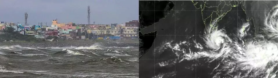 Red Alert for Nellore and Prakasam Districts: నెల్లూరు-ప్రకాశం జిల్లాలకు రెడ్ అలర్ట్.. సోమ-మంగళవారాలు భారీ నుంచి అతి భారీ వర్షాలు.. అన్ని పాఠశాలలు బంద్! Red Alert for Nellore and Prakasam Districts: నెల్లూరు-ప్రకాశం జిల్లాలకు రెడ్ అలర్ట్.. సోమ-మంగళవారాలు భారీ నుంచి అతి భారీ వర్షాలు.. అన్ని పాఠశాలలు బంద్!