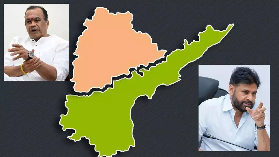 Komatireddy Fires at Pawan: కోమటిరెడ్డి ఫైర్.. పవన్కు అల్టిమేటం: సారీ చెప్పకపోతే తెలంగాణలో నీ సినిమాలు ఆడవు! Komatireddy Fires at Pawan: కోమటిరెడ్డి ఫైర్.. పవన్కు అల్టిమేటం: సారీ చెప్పకపోతే తెలంగాణలో నీ సినిమాలు ఆడవు!