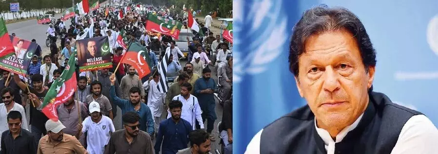 Imran Khan’s Death Spark Massive Unrest: రావల్పిండి: ఇమ్రాన్ ఖాన్ మరణ వార్తలు.. భారీ ఆందోళనలకు రంగం సిద్ధం! Imran Khan’s Death Spark Massive Unrest: రావల్పిండి: ఇమ్రాన్ ఖాన్ మరణ వార్తలు.. భారీ ఆందోళనలకు రంగం సిద్ధం!