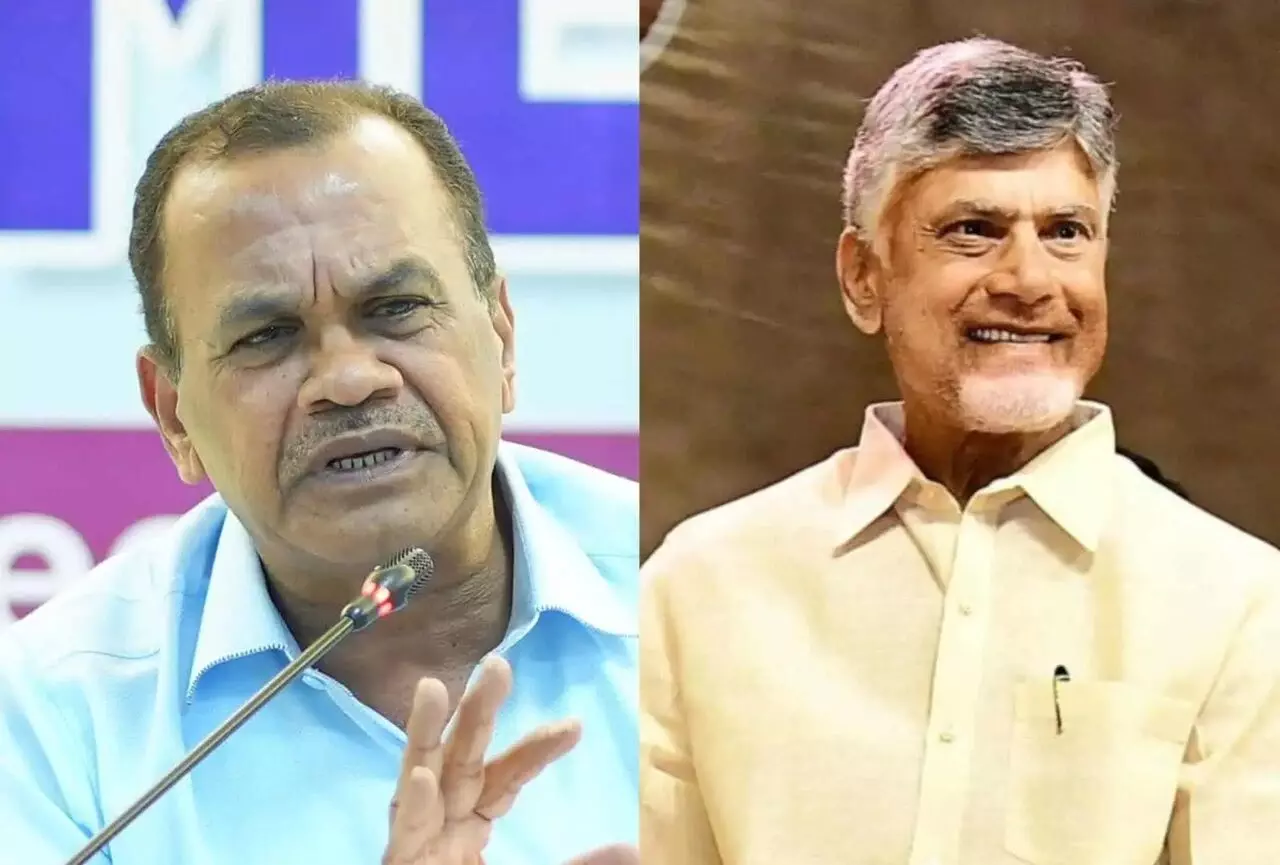 Komatireddy–Chandrababu Meeting: కోమటిరెడ్డి-చంద్రబాబు సమావేశం: తెలుగు రాష్ట్రాల మధ్య కొత్త అధ్యాయం.. గ్లోబల్ సమ్మిట్కు ఆహ్వానం Komatireddy–Chandrababu Meeting: కోమటిరెడ్డి-చంద్రబాబు సమావేశం: తెలుగు రాష్ట్రాల మధ్య కొత్త అధ్యాయం.. గ్లోబల్ సమ్మిట్కు ఆహ్వానం