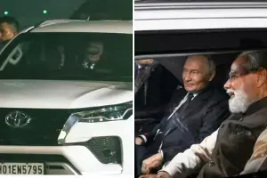 Putin’s India Visit: పుతిన్ భారత పర్యటన: రేంజ్ రోవర్‌కు బదులు టయోటా ఫార్చ్యూనర్‌లో మోదీ-పుతిన్ ప్రయాణం..
