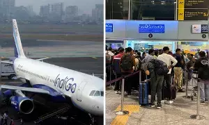 Centre Issues New Guidelines for Air Ticket Prices: విమాన టికెట్ ధరలకు కేంద్రం గైడ్లైన్స్: 500 కి.మీ. దూరానికి గరిష్ఠం 7,500 రూ.. ఇండిగో సంక్షోభం నేపథ్యంలో కీలక నిర్ణయం Centre Issues New Guidelines for Air Ticket Prices: విమాన టికెట్ ధరలకు కేంద్రం గైడ్లైన్స్: 500 కి.మీ. దూరానికి గరిష్ఠం 7,500 రూ.. ఇండిగో సంక్షోభం నేపథ్యంలో కీలక నిర్ణయం