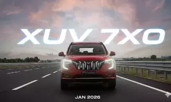 .Mahindra XUV 7XO : మహీంద్రా నుంచి మరో పవర్ఫుల్ కారు.. జనవరి 5న లాంచ్.. టీజర్ రిలీజ్ .Mahindra XUV 7XO : మహీంద్రా నుంచి మరో పవర్ఫుల్ కారు.. జనవరి 5న లాంచ్.. టీజర్ రిలీజ్