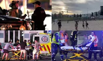 Australia: ఆస్ట్రేలియా: బాండి బీచ్లో ఉగ్రదాడి.. హనుక్కా వేడుకల్లో 12 మంది మృతి! Australia: ఆస్ట్రేలియా: బాండి బీచ్లో ఉగ్రదాడి.. హనుక్కా వేడుకల్లో 12 మంది మృతి!