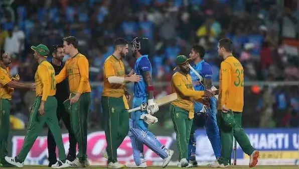 India vs South Africa: భారత్,సౌతాఫ్రికా నాల్గో టీ 20రద్దు India vs South Africa: భారత్,సౌతాఫ్రికా నాల్గో టీ 20రద్దు