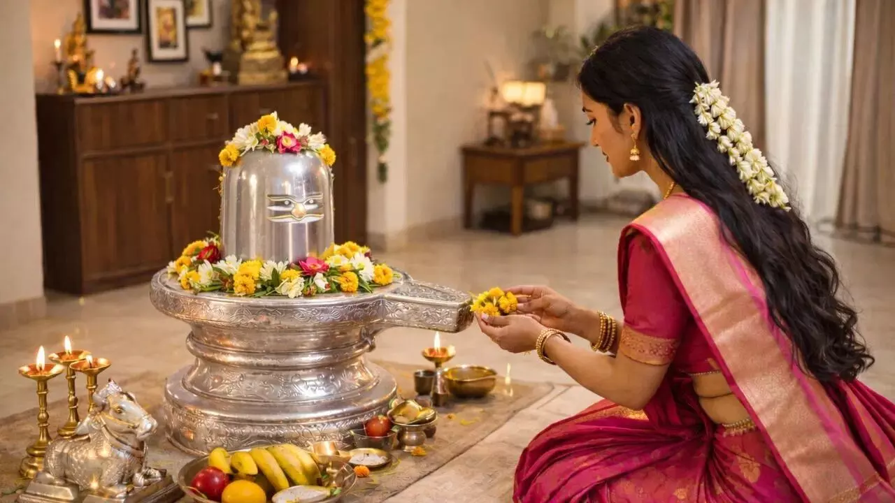 Silver Shivalingam:ఇంట్లో వెండి శివలింగం ఉంటే.. ఈ రెండు గ్రహాల దోషాలు మాయం Silver Shivalingam:ఇంట్లో వెండి శివలింగం ఉంటే.. ఈ రెండు గ్రహాల దోషాలు మాయం